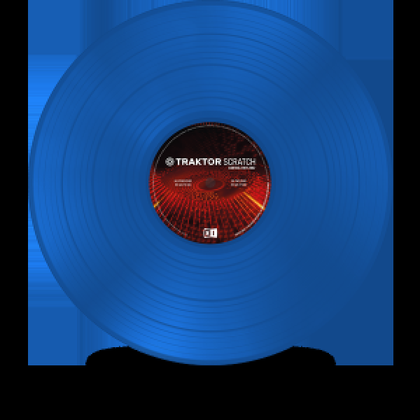 TRAKTOR SCRATCH CONTROL VINYL BLUE