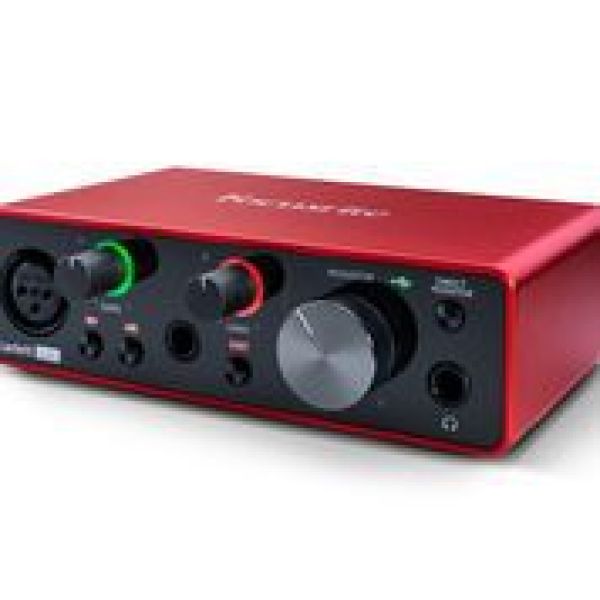 3ND GENERATION 2-IN/2-OUT USB AUDIO INTERFACE