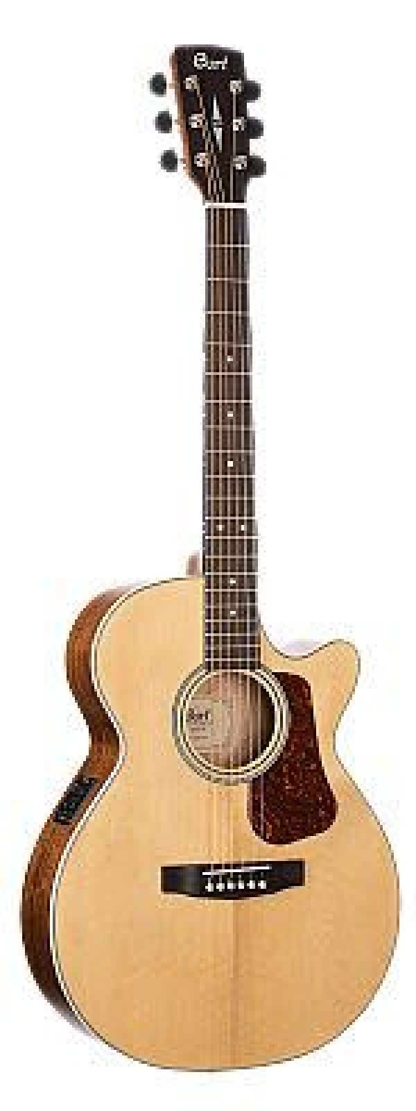 LUCE SERIES SUPER FOLK BODY NATURAL SATIN W/FISHMANN E. SYSTEM AC.GUITAR