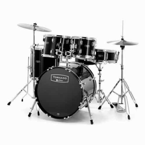 TORNADO STUDIO DARK BLACK DRUM SET