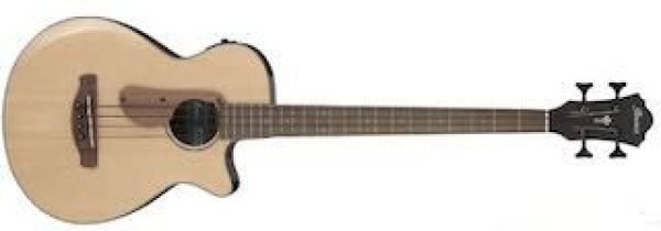 ACOUSTIC ELECTRIC BASS NATURAL HIGH GLOSS TOP SATIN BACK AND SIDES