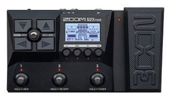 EFFECTS AND AMP EMULATOR W/EXPRESSION PEDAL BOARD