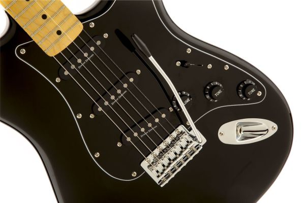 SQUIER VINTAGE MODIFIED 70S STRATOCASTER BLACK MN