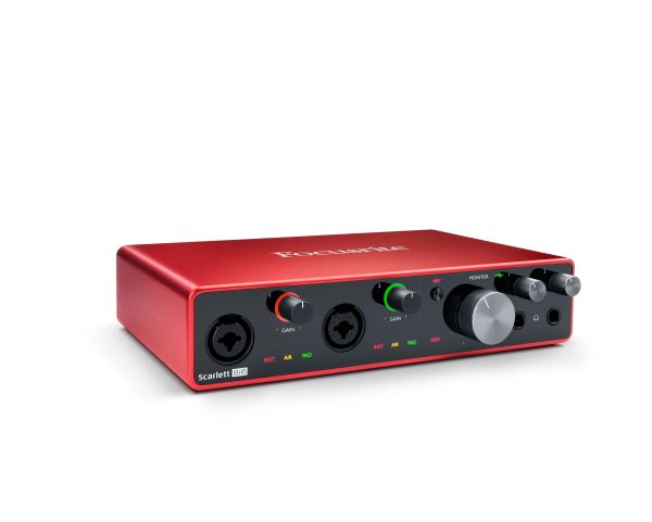 THIRD-GENERATION 8-IN 6-OUT USB AUDIO INTERFACE