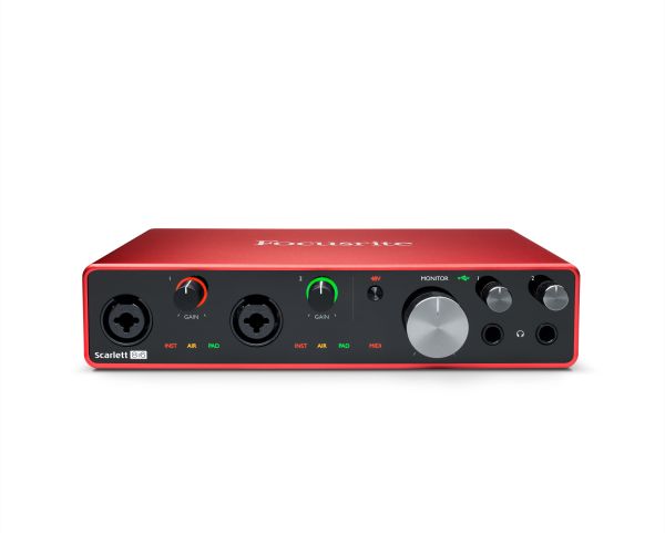 THIRD-GENERATION 8-IN 6-OUT USB AUDIO INTERFACE
