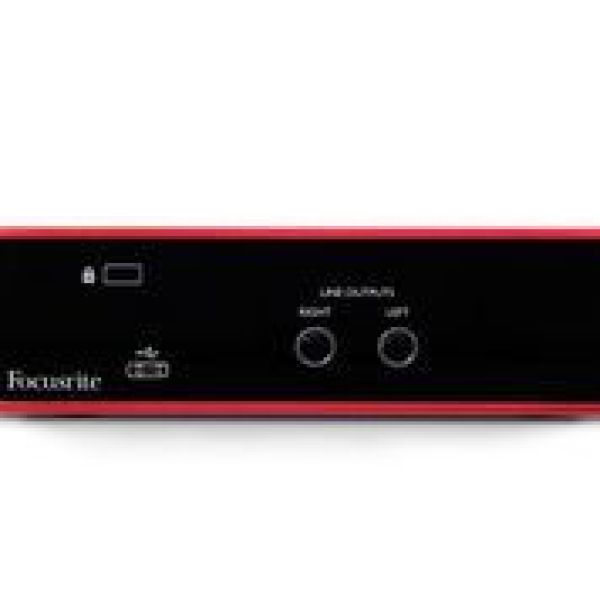 3ND GENERATION 2-IN/2-OUT USB AUDIO INTERFACE