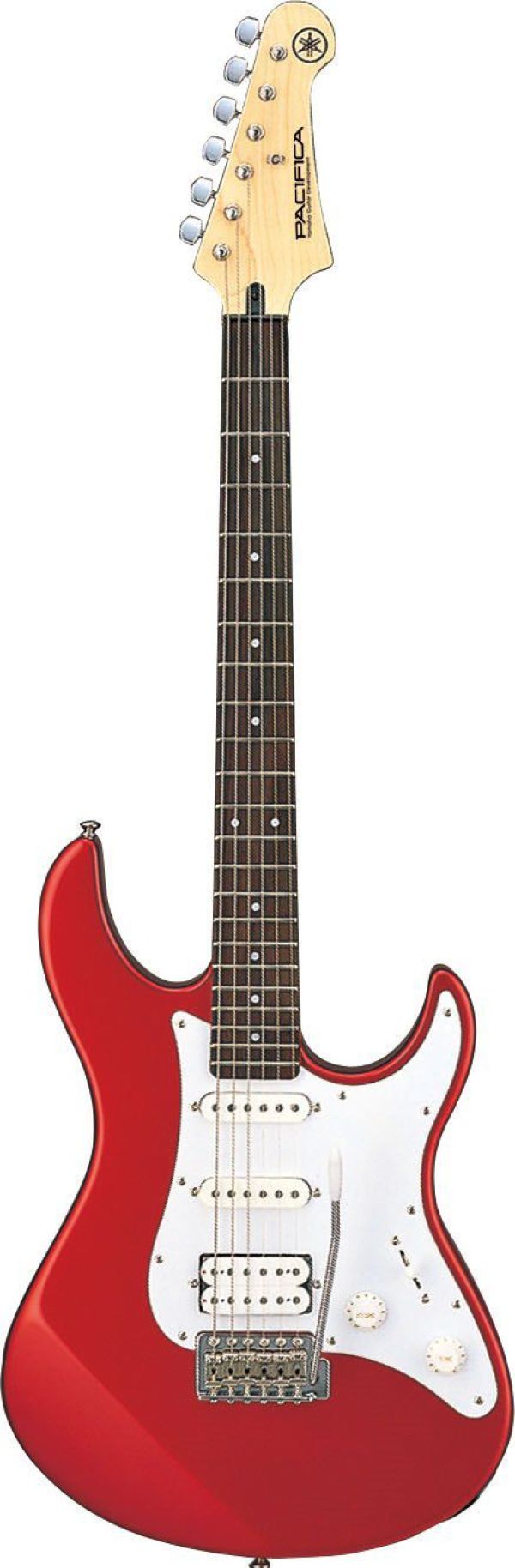PACIFICA 012 RED METALLIC ELECTRIC GUITAR W APP FRATELLO